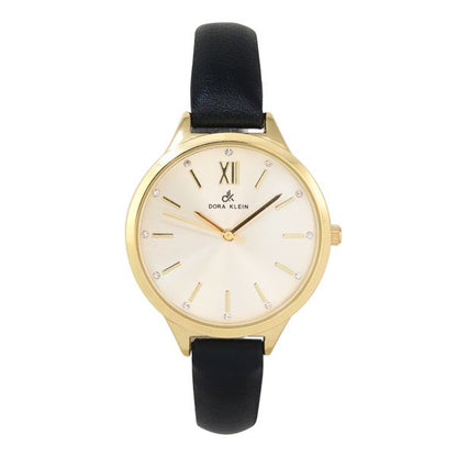Ladies DK Leather Band Watch - 10031-LB