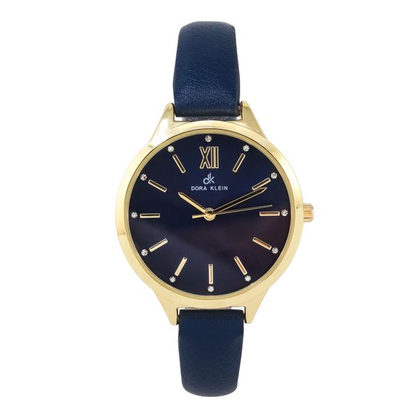 Ladies DK Leather Band Watch - 10031-LB