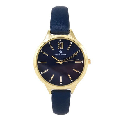 Ladies DK Leather Band Watch - 10031-LB