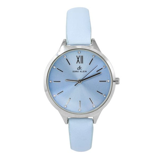 Ladies DK Leather Band Watch - 10031-LB