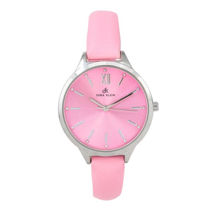 Ladies DK Leather Band Watch - 10031-LB