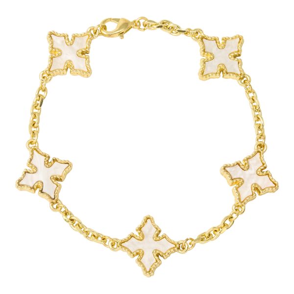 Black Multi Cross Bracelet - HBRS-105
