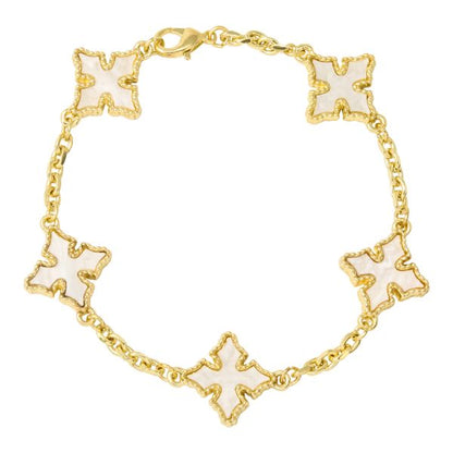 Black Multi Cross Bracelet - HBRS-105