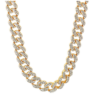 16mm Iced Out Cuban Chain  - IOCH-211