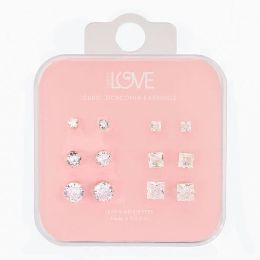 Carded 6on Earring Sets -  CET-204