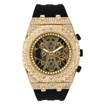 Urban 43mm Silicone Band Watch - 9709C-SB