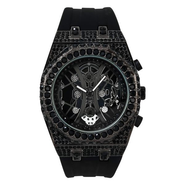 Urban 43mm Silicone Band Watch - 9709C-SB