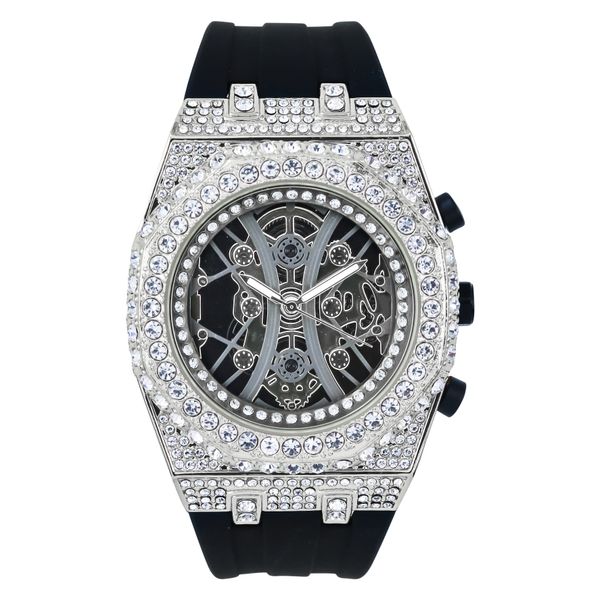 Urban 43mm Silicone Band Watch - 9709C-SB