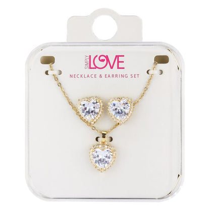 Ladies Pendant Earring in Acrylic Box - EP-151