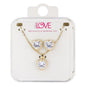 Ladies Pendant Earring in Acrylic Box - EP-151