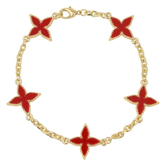 Flower Multi Bracelet - MTFL305B