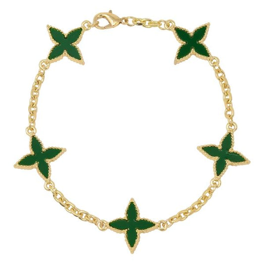 Flower Multi Bracelet - MTFL302B