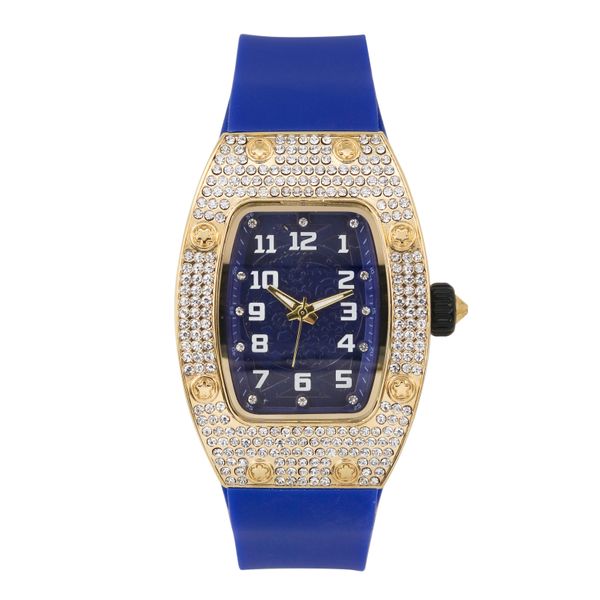 Ladies Silicone Band Watch -  10058-SB