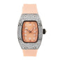 Ladies Silicone Band Watch -  10058-SB