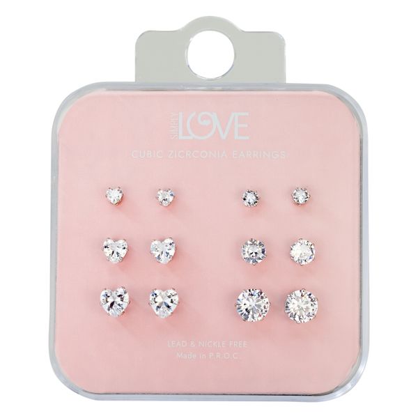 Carded 6on Earring Sets -  CET-215