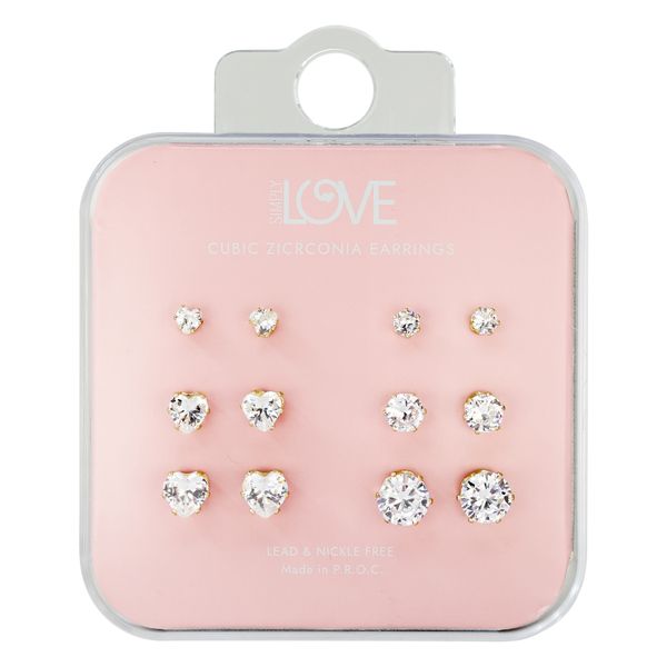 Carded 6on Earring Sets -  CET-215