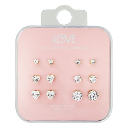 Carded 6on Earring Sets -  CET-215