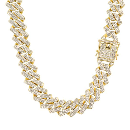 14mm Iced Out Cuban - IOCH-206