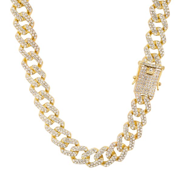 15mm Iced Out Cuban - IOCH-215