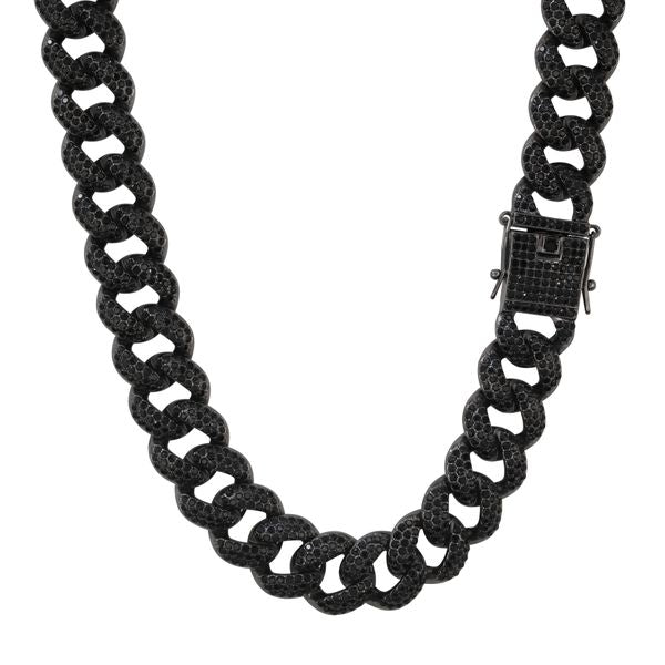 18mm Iced Out Cuban - HSCH-207