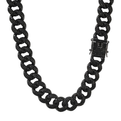 18mm Iced Out Cuban - HSCH-207