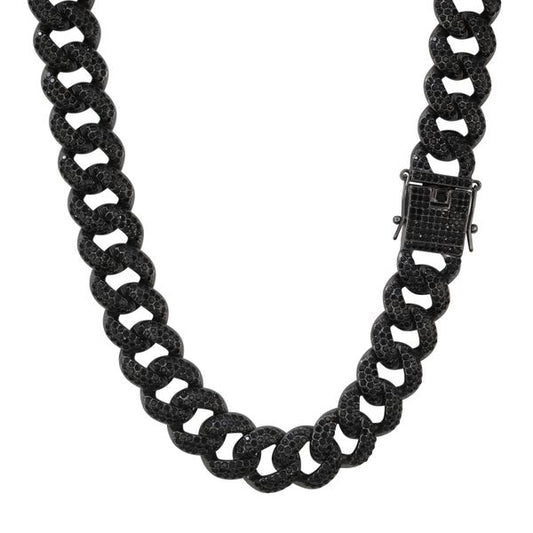 18mm Iced Out Cuban - HSCH-207