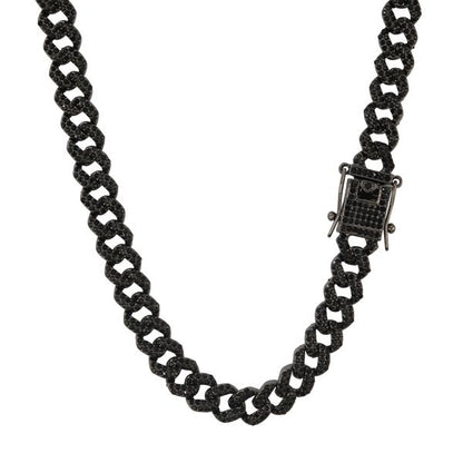 12mm Iced Out Cuban Chain - HSCH-121