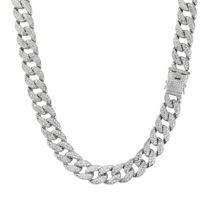 15mm Iced Cuban Chain - HSCH-202