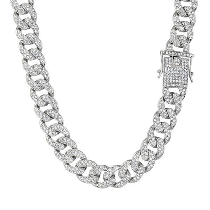 15mm Iced Cuban Chain - HSCH-221