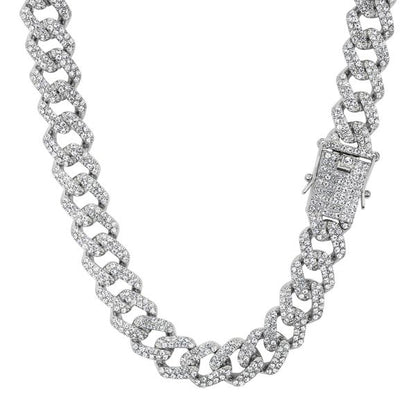 15mm Iced Out Cuban - IOCH-215