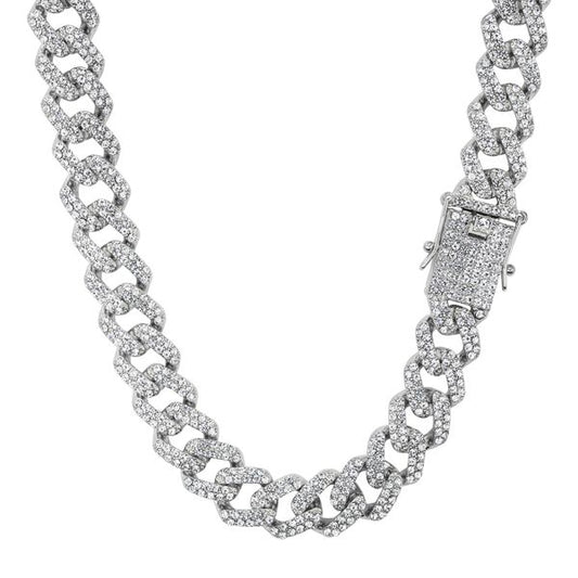 15mm Iced Out Cuban - IOCH-215