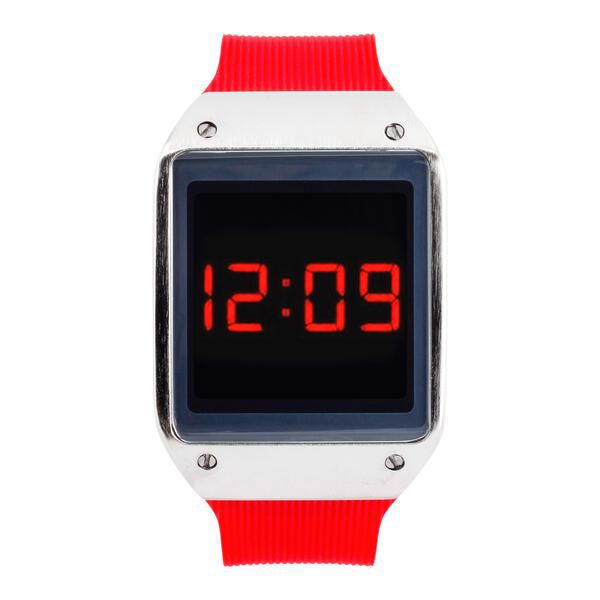 Touch Screen Silicone Watch - 8125-SB