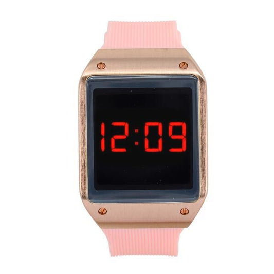 Touch Screen Silicone Watch - 8125-SB