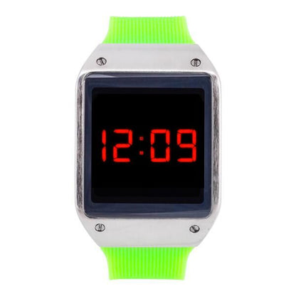 Touch Screen Silicone Watch - 8125-SB