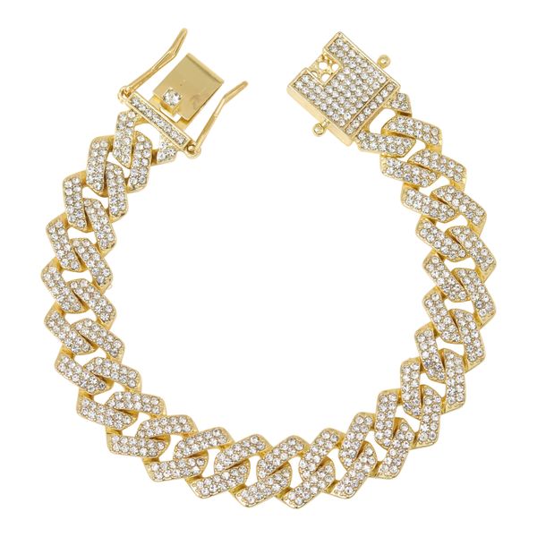 10mm Iced-Out Brcelets - NBC-206-B