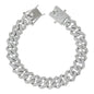 15mm Iced Cuban Bracelet - IOCH-215-B