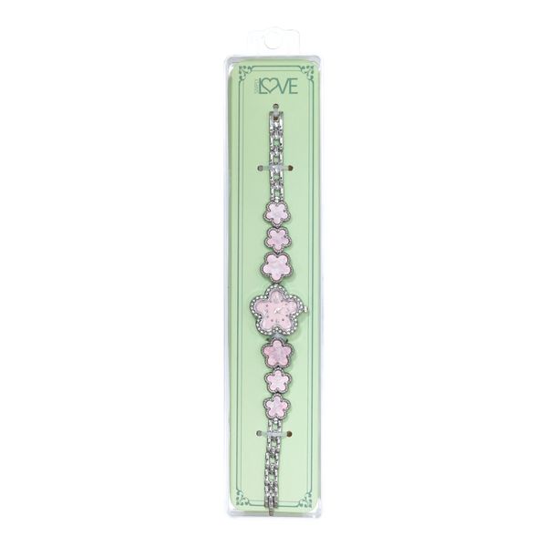 Ladies Clover Metal Band Watches - 5CLWB