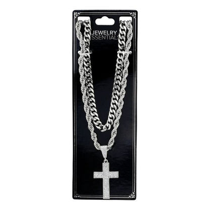 8000 Series Pendant With Rope And Cuban Chain - L23-103