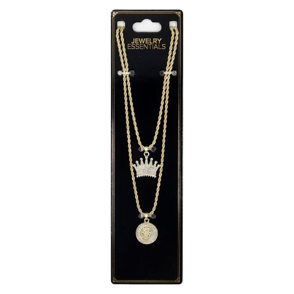 Mini Pendants With Solid Rope Chains - L28-101