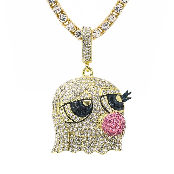 Carded 5K Pendant with Tennis Chain -  101-20