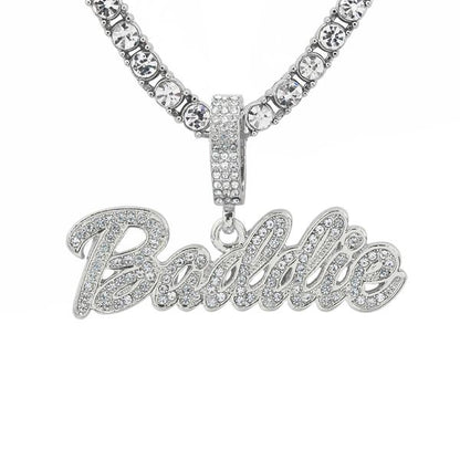 Carded 5K Pendant with Tennis Chain -  101-11