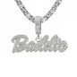 Carded 5K Pendant with Tennis Chain -  101-11