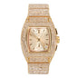 Urban Iced-Out Chandelier Metal Band Watch - 10036-MB