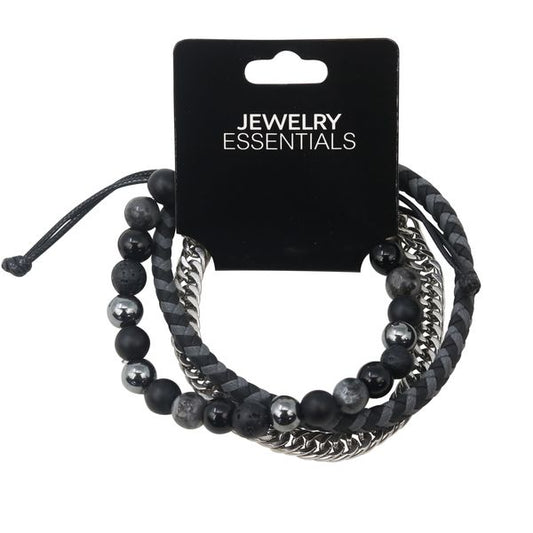 Beaded Bracelet 3-Piece Set - 3BR-130