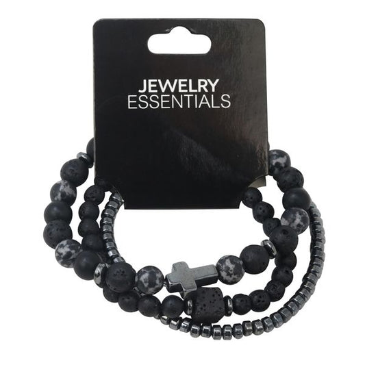 Beaded Bracelet 3-Piece Set - 3BR-136