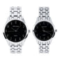 His and Her Matching Leather Band Watch Set - HH10060