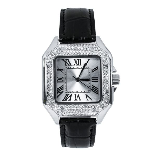 Urban Iced Out Square Watch  - 10089-LB