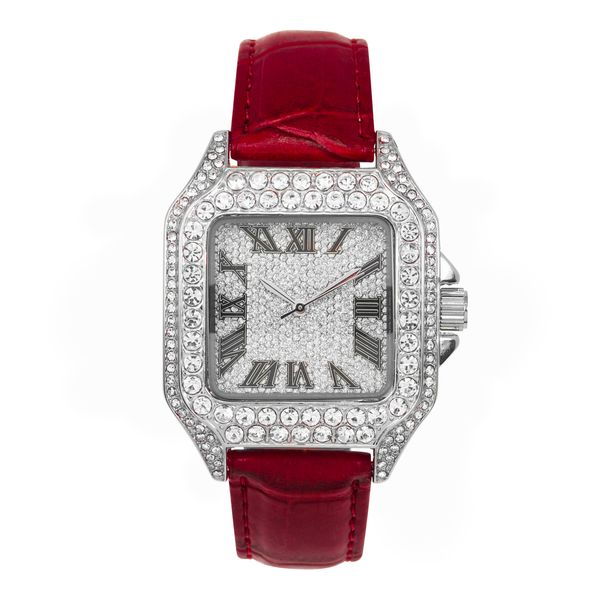 Urban Iced Out Square Watch  - 10088-LB