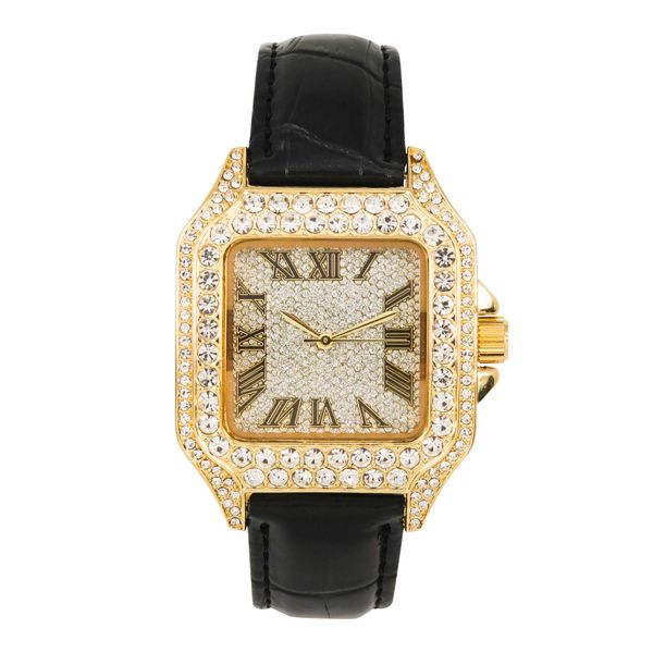 Urban Iced Out Square Watch  - 10088-LB
