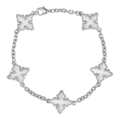 Transparent Cross Multi Bracelet - HBRS-106